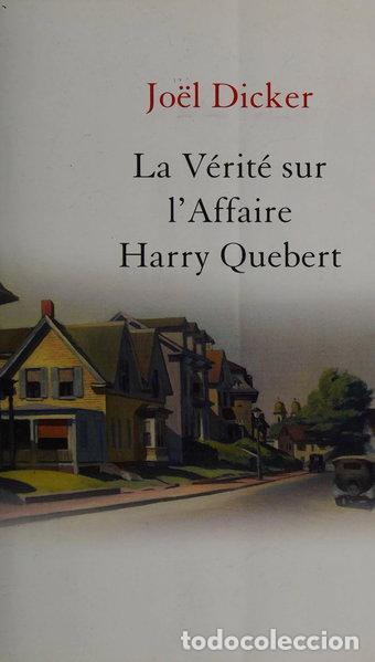 Libros: La v&eacute;rit&eacute; sur l'affaire Harry Quebert- 9782298070378