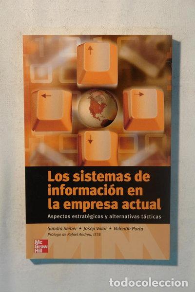 Libros: Los sistemas de informaci&oacute;n en la empresa actual- 9788448140069