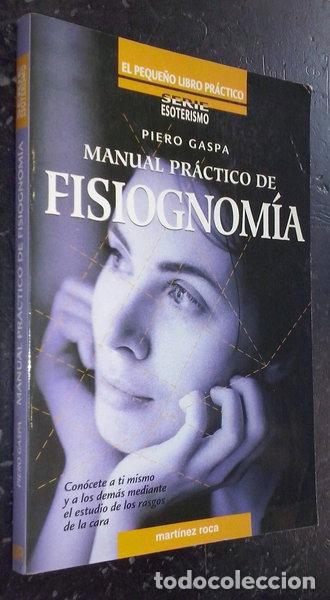 Libros: Manual pr&aacute;ctico de fisiognom&iacute;a- 9788427023161
