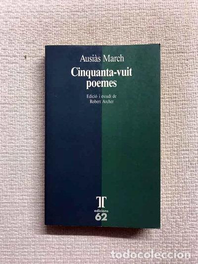 Livros em segunda m&atilde;o: Cinquanta-vuit poemes- 9788429730401