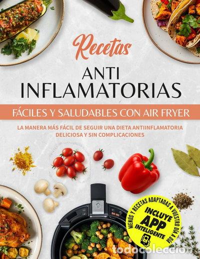 Livros em segunda m&atilde;o: Recetas antiinflamatorias f&aacute;ciles y saludables con air fryer- 9798273883246