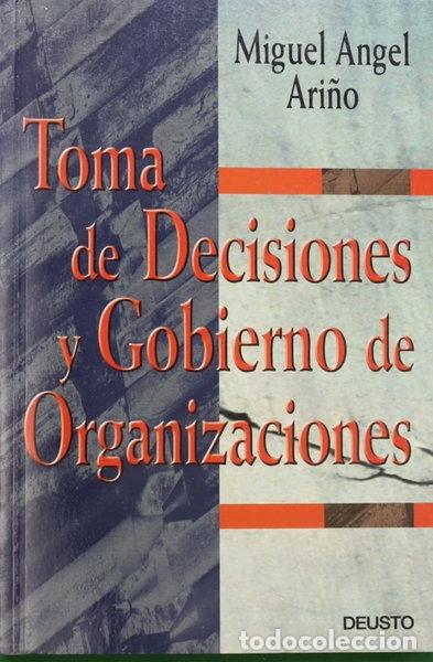 Libros: Toma de decisiones y gobierno de organizaciones- 9788423423156