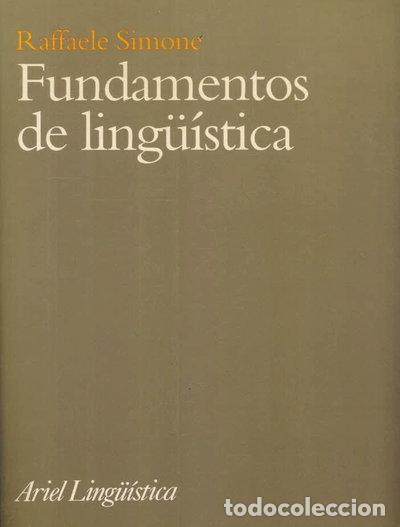 Livres: Fundamentos de ling&uuml;&iacute;stica- 9788434482494