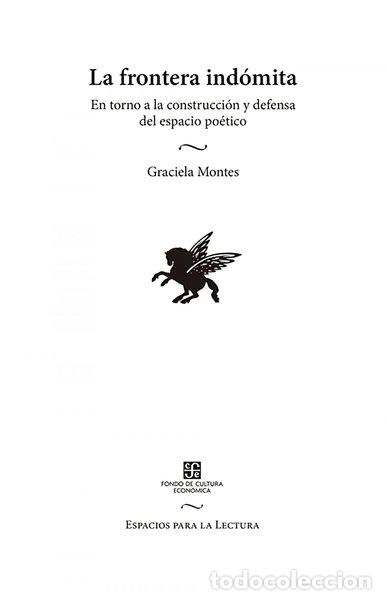 Libros: La frontera ind&oacute;mita- 9789681659721