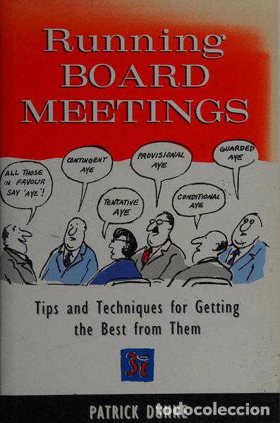 Libros: Running Board Meetings- 9780749424626 - Foto 1