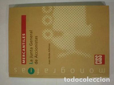 Libros: La Junta General de Accionistas- 9788482352374