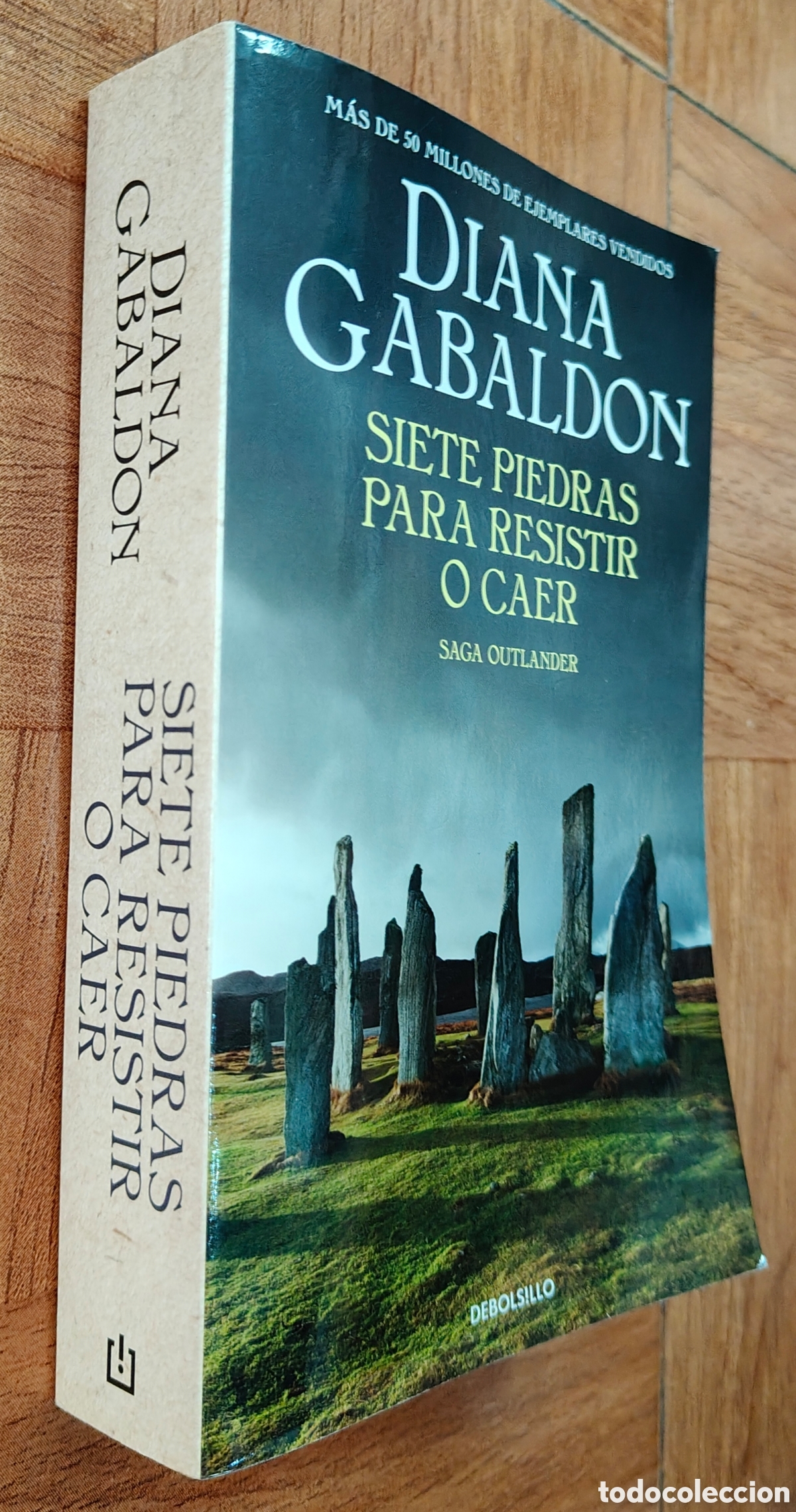 Libros: Saga Outlander: Siete Piedras para resistir o caer � Debolsillo - Diana Gabald&oacute;n