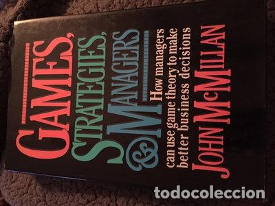 Libros: Games, Strategies, and Managers- 9780195074307
