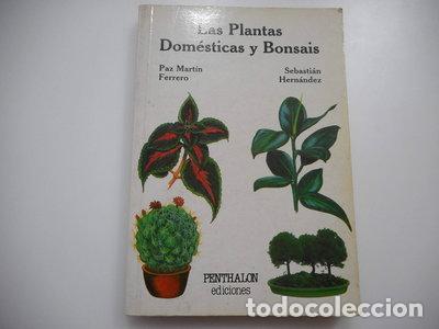 Libros: Las Plantas Dom&eacute;sticas y Bonsais- 9788486411299