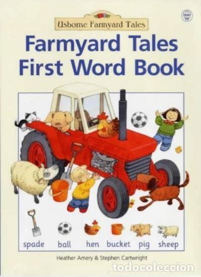 Libros: Farmyard Tales First Word Book- 9780746040843