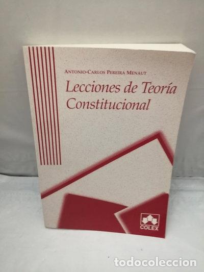 Libros: Lecciones de teor&iacute;a constitucional- 9788478793396 - Foto 1