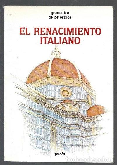 Libros: El renacimiento italiano- 9788475093543