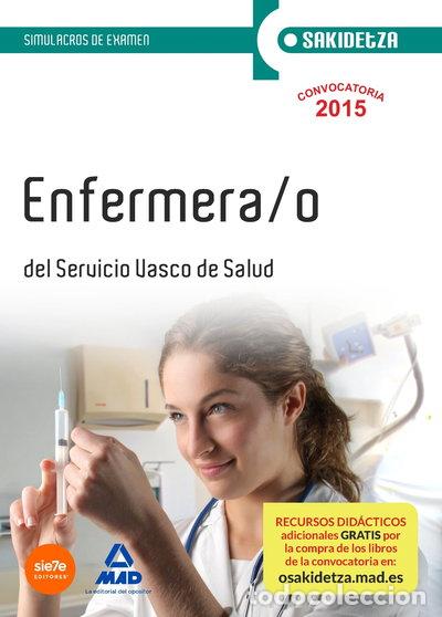 Libros: Enfermera/o de Osakidetza-Servicio Vasco de Salud. Simulacros de examen- 9788467646146