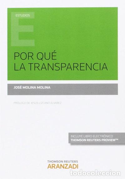 books: Por qu&eacute; la transparencia- 9788490987780