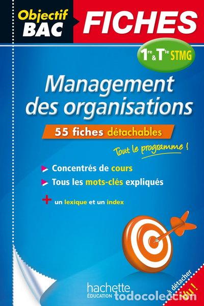 Libros: Management des organisations 1re et Tle STMG- 9782012707603