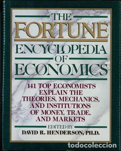 books: The Fortune Encyclopedia of Economics- 9780446516372