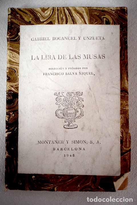 Libros: La lira de las musas.- Boc&aacute;ngel y Unzueta, Gabriel
