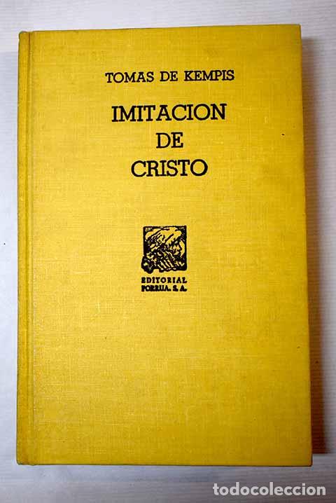 Libros: Imitaci&oacute;n de Cristo: Kempis, Tom&aacute;s de.- Kempis, Tom&aacute;s de
