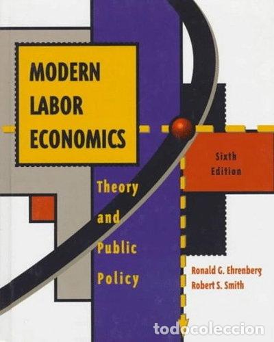 Livros em segunda m&atilde;o: Modern Labor Economics: Theory and Public Policy- 9780673980137