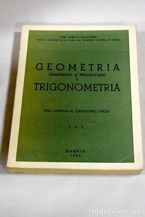 Livros em segunda m&atilde;o: Geometria y trigonometria.- Taboas, Jose