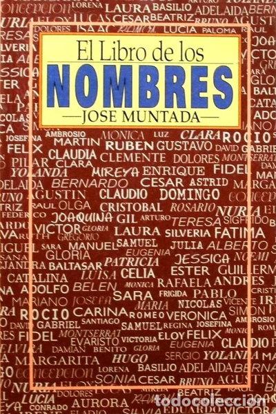 Libros: El libro de los nombres- 9788445905593