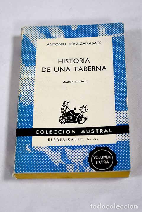 Libros: Historia de una taberna.- D&iacute;az Ca&ntilde;abate, Antonio - Foto 1