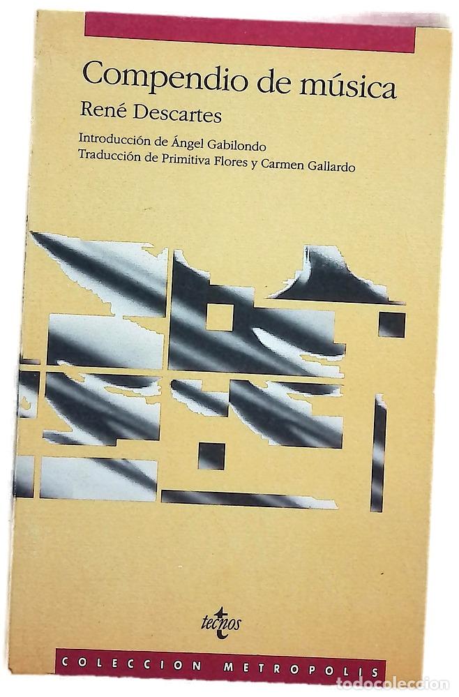 Libros: Compendio de m&uacute;sica - Descartes, Ren&eacute;