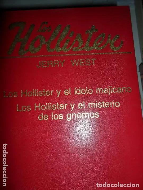 Libri di seconda mano: Los hollister y el &iacute;dolo mejicano, y el misterio de los gnomos, Jerry West, ed. Studio Books. - Jerr