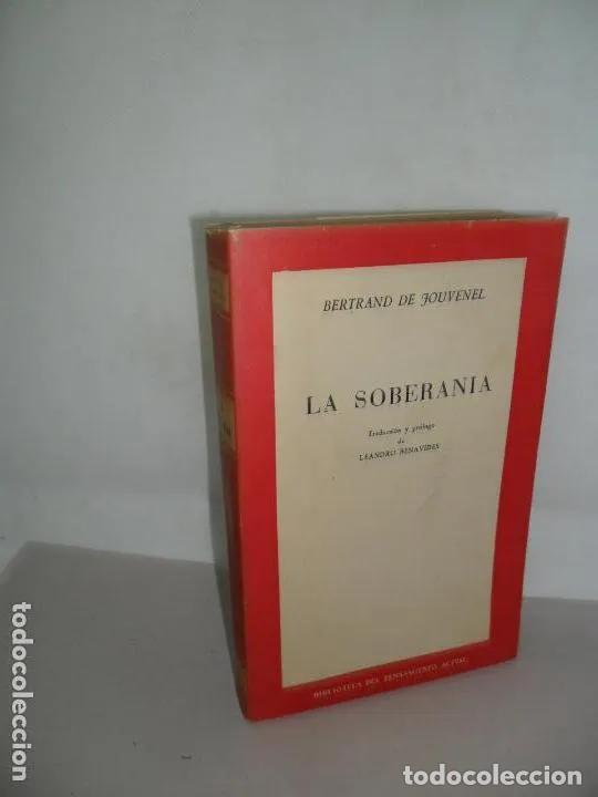 Libri di seconda mano: la soberan&iacute;a, Bertrand de Jouvenel, ed. Rialp - Bertrand de Jouvenel