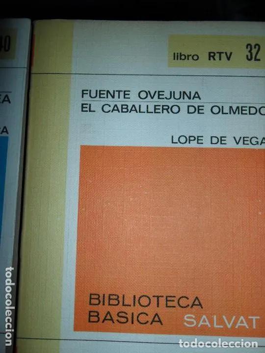 B&uuml;cher: Fuente Ovejuna, El Caballero de Olmedo, Lope de Vega, ed. Salvat. - Lope de Vega