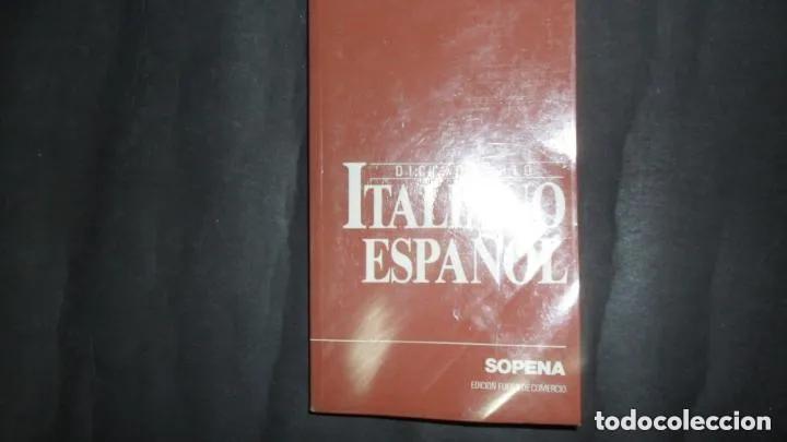 Libros: Diccionario Italiano-Espa&ntilde;ol, ed. Sopena