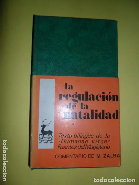 B&uuml;cher: La regulaci&oacute;n de la natalidad, ed. Biblioteca de Autores Cristianos