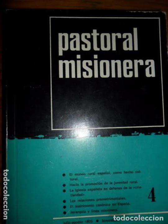 Libri di seconda mano: pastoral misionera, Julio-agosto 1970, ed. Popular