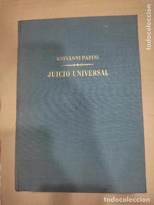 B&uuml;cher: Juicio universal, Giovanni Papini, ed. Planeta - Giovanni Papini