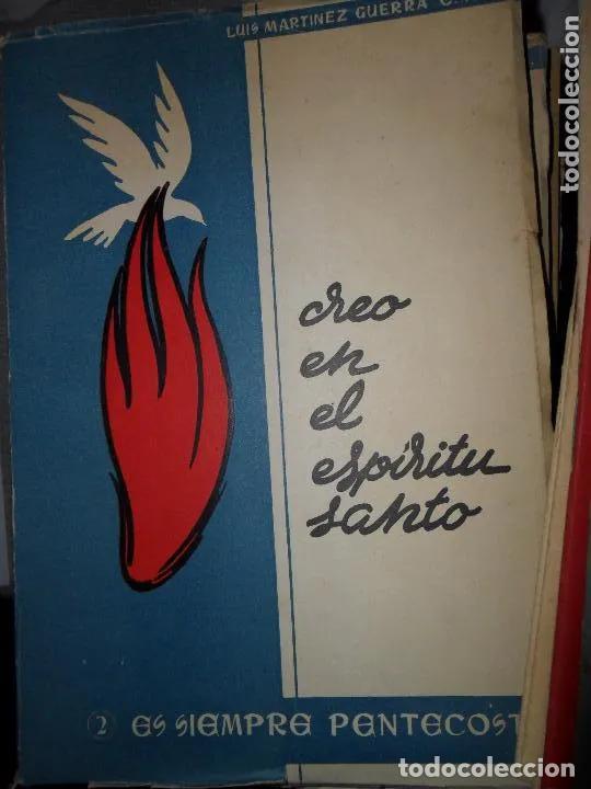 Libri di seconda mano: Creo en el esp&iacute;ritu santo, Luis Mart&iacute;nez Guerra, 2 tomos, ed. Coculsa - Luis Mart&iacute;nez Guerra