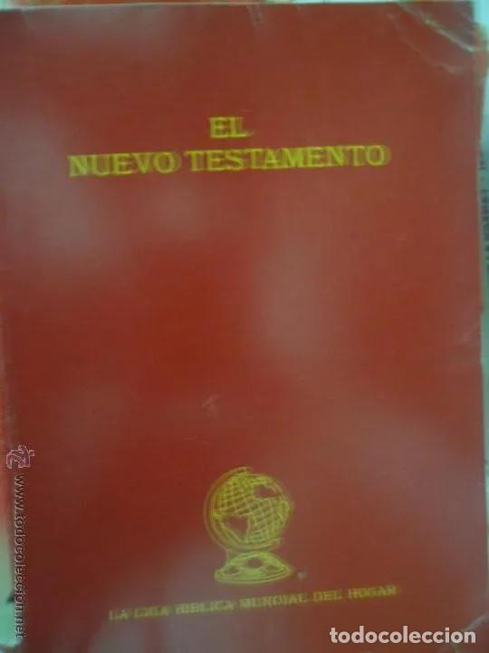 Livros em segunda m&atilde;o: El nuevo testamento, ed. La liga Mundial del Hogar