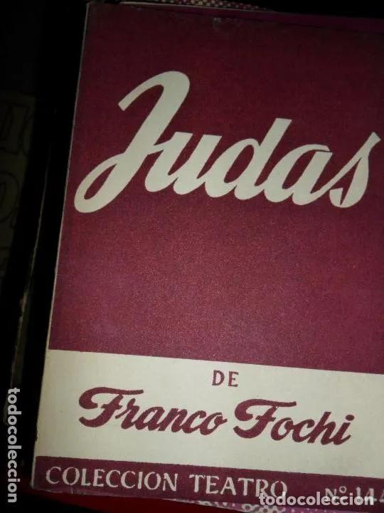 books: Judas, Franco Fochi, colecci&oacute;n teatro - Franco Fochi