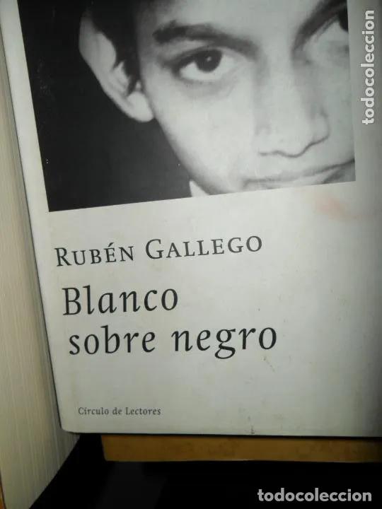 Livros em segunda m&atilde;o: Blanco sobre negro, Rub&eacute;n Gallego, ed. C&iacute;rculo de Lectores - Rub&eacute;n Gallego