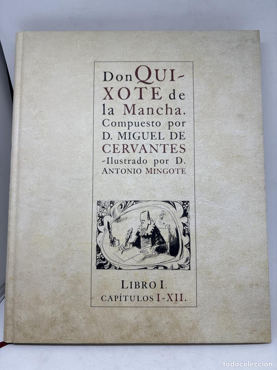 Libros: DON QUIXOTE DE LA MANCHA. Libro I. Cap&iacute;tulos del I al XIII. ILUSTRACIONES DE ANTONIO MINGOTE - Migue