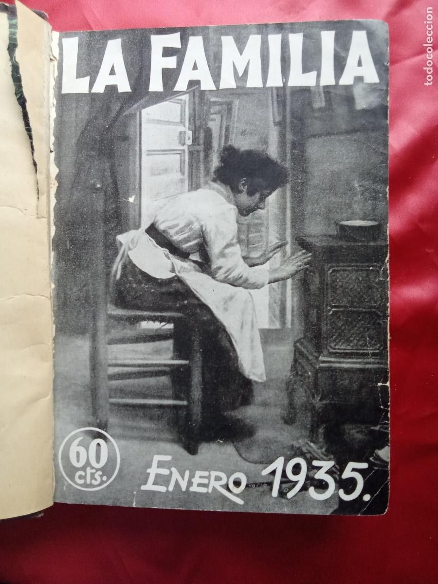 Livros em segunda m&atilde;o: La familia, revista mensual ilustrada del hogar. A&ntilde;os 1935-36 L.9309-970