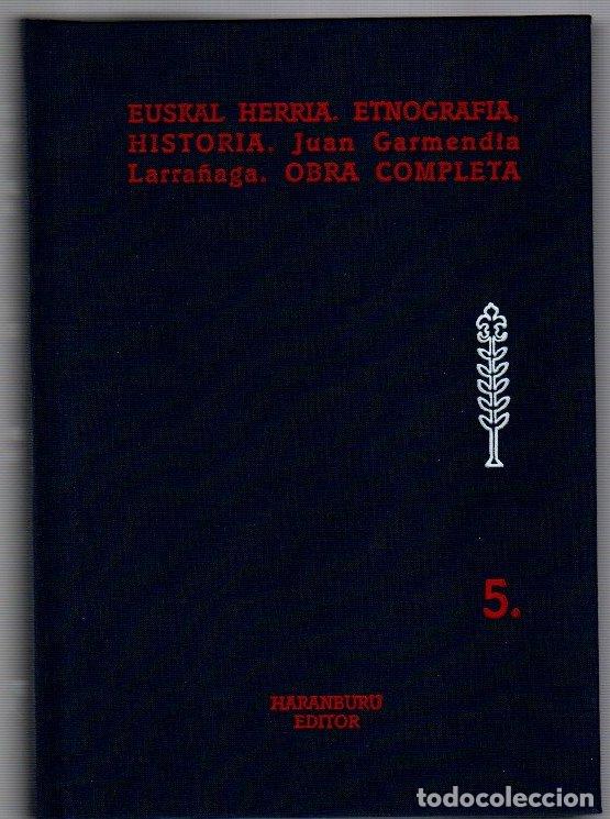 books: Euskal Herria. Etnograf&iacute;a, historia. Obra completa 5. Mitos. Etnograf&iacute;a - Garmendia Larra&ntilde;aga, Juan