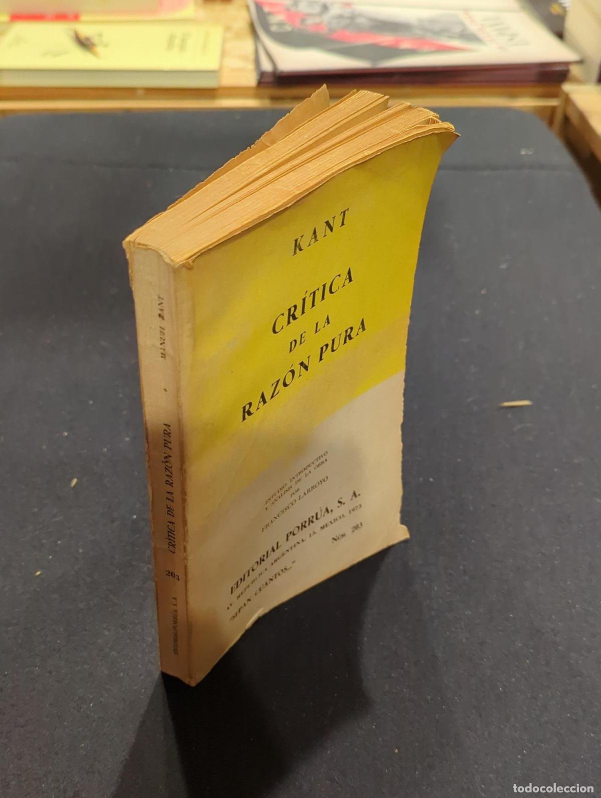 Libros: Cr&iacute;tica de la raz&oacute;n pura - Inmanuel Kant - Foto 3