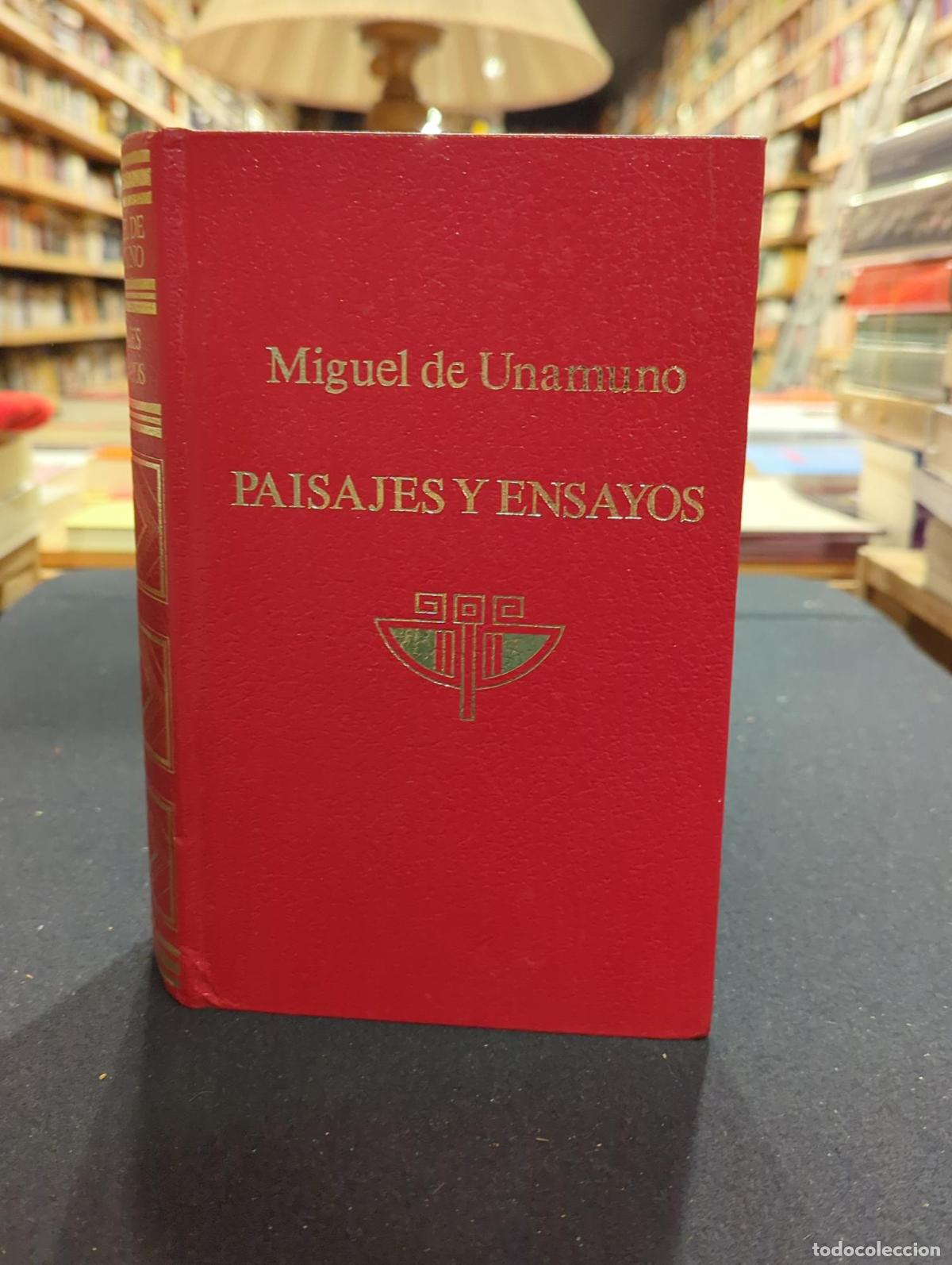 Libros: Paisajes y ensayos - Miguel de Unamuno