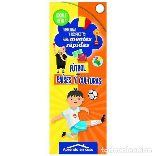 Libri di seconda mano: &iexcl;DOBLE RETO! F&Uacute;TBOL + PA&Iacute;SES Y CULTURAS. PREGUNTAS Y RESPUESTAS PARA MENTES R&Aacute;PIDAS - AAVV