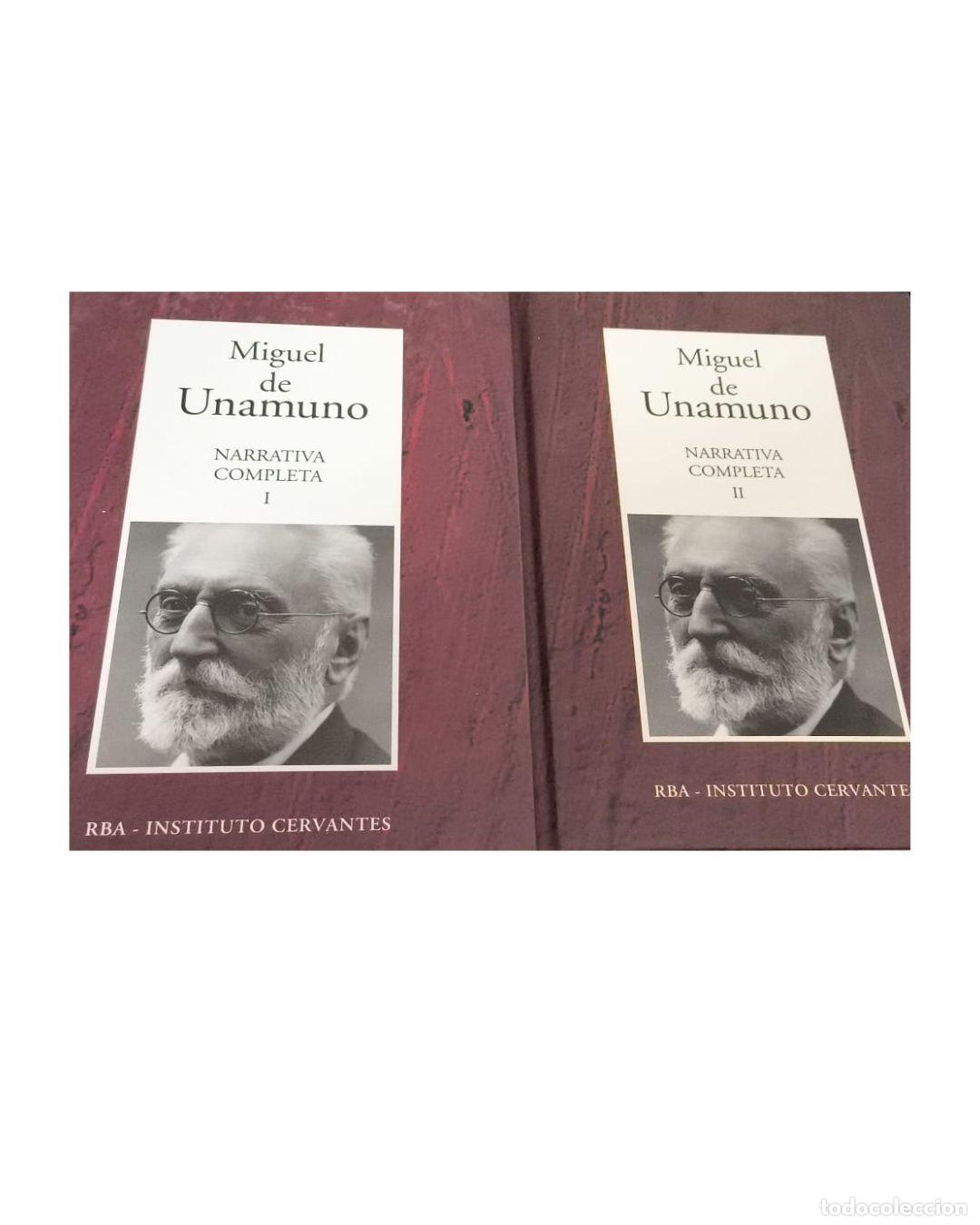 Libros: Narrativa completa I Y II. MIGUEL DE UNAMUNO - Miguel de Unamuno