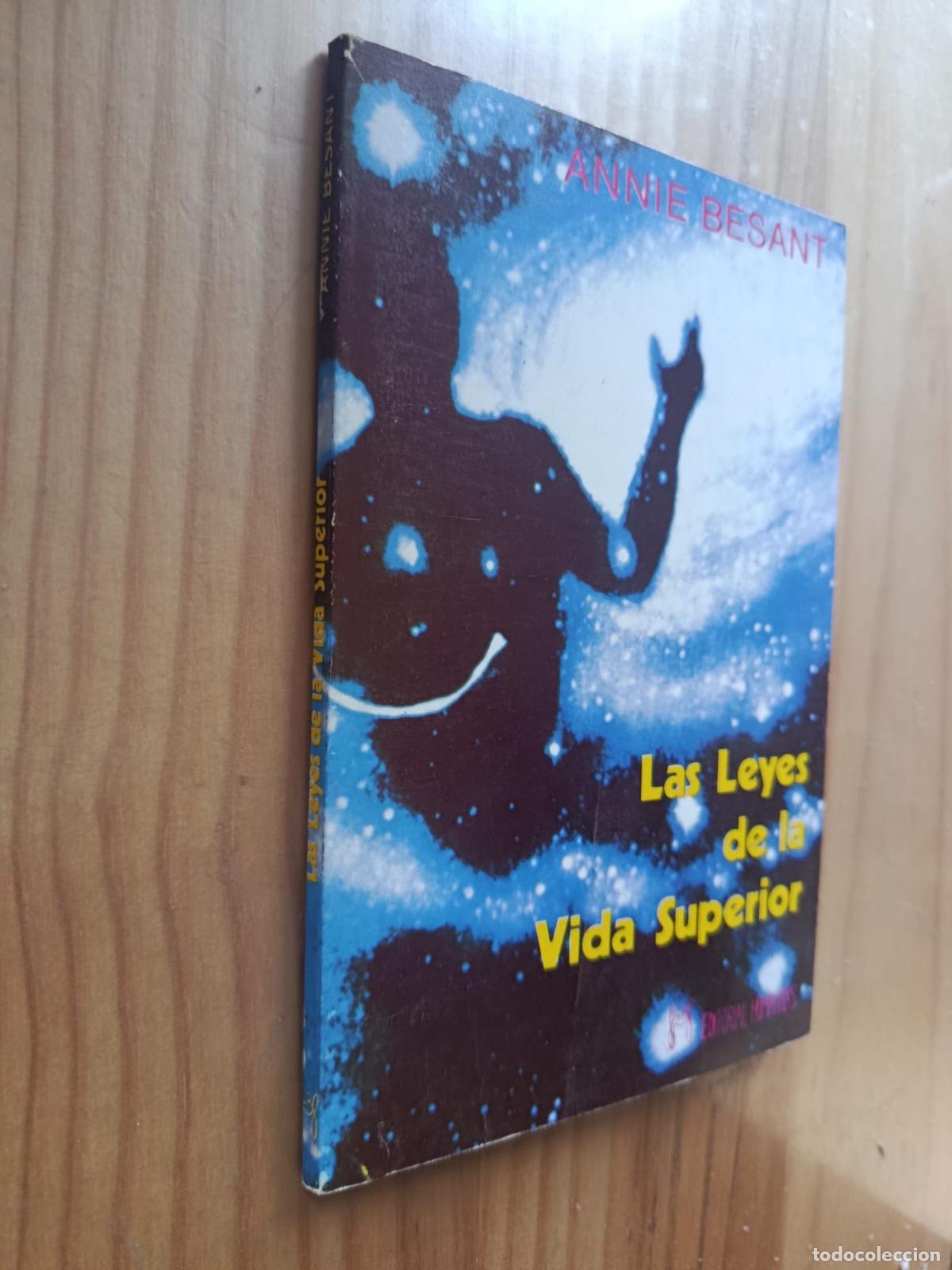 books: LAS LEYES DE LA VIDA SUPERIOR - Annie Besant