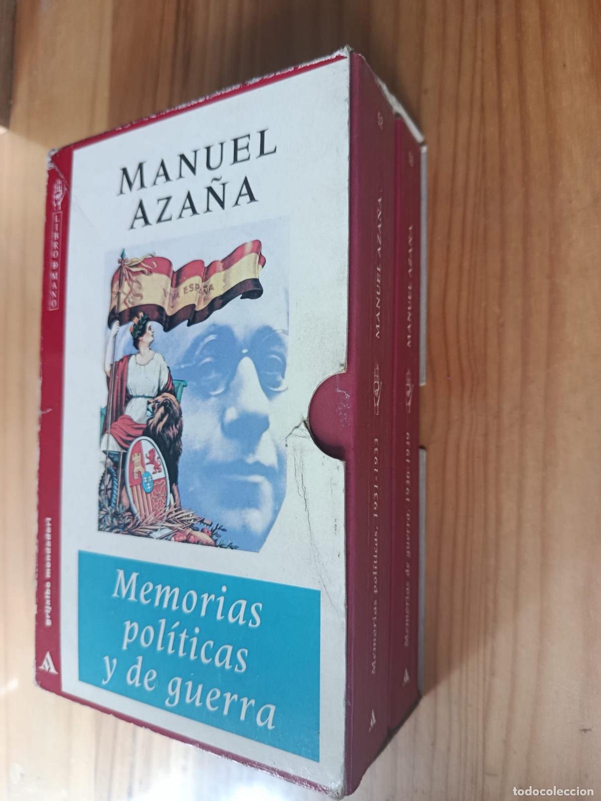 Libros: MEMORIAS POLITICA Y DE GUERRA (2 TOMOS) - MANUEL AZA&Ntilde;A