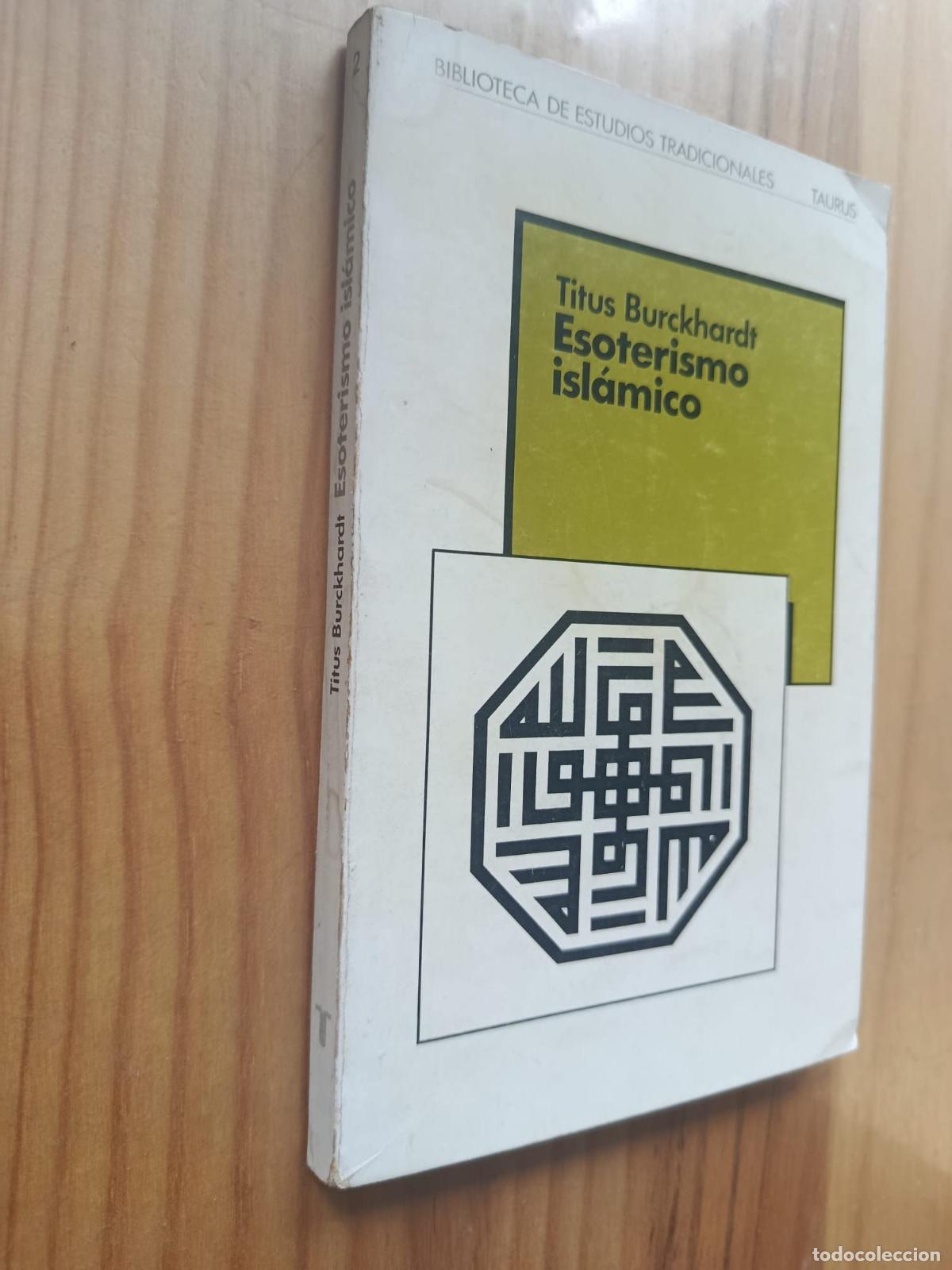 Libros: ESOTERISMO ISL&Aacute;MICO - Titus BURCKHARDT - Foto 1