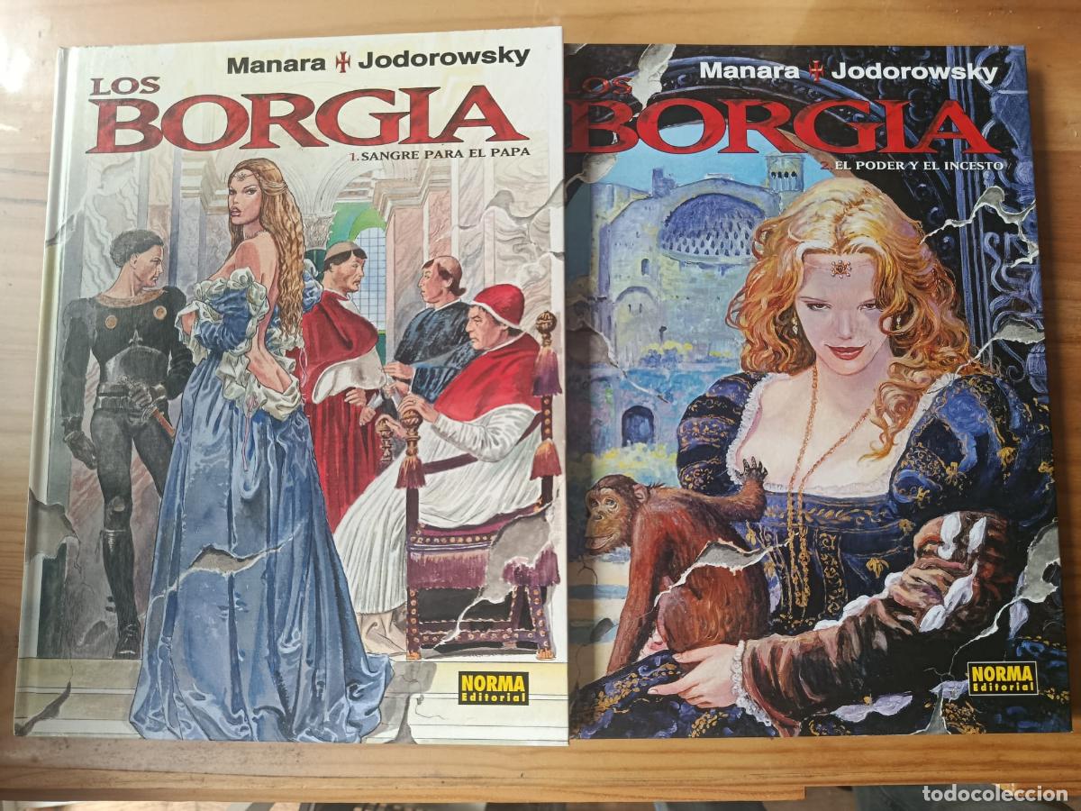 Livros em segunda m&atilde;o: LOS BORGIA. SANGRE PARA EL PAPA. EL PODER Y EL INCESTO - MANARA, JODOROWSKY