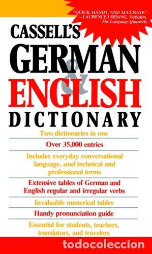 B&uuml;cher: CASSELL&acute;S GERMAN ENGLISH DICTIONARY - Sasse/Horne/Dixon